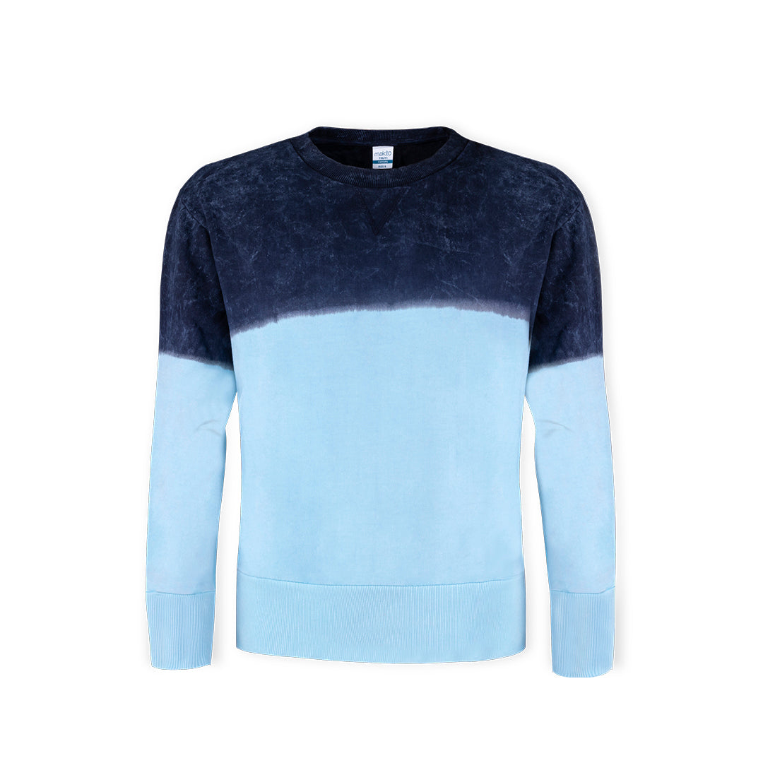 Sweatshirt Unissexo Bicolor com Efeito Único