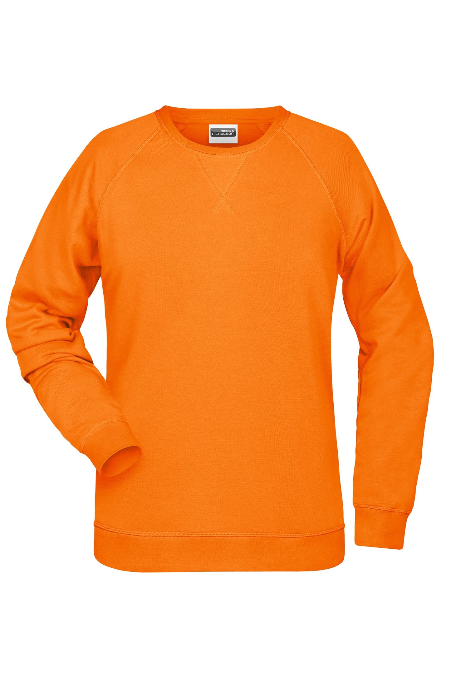 Sweatshirt Senhora Raglan Confortável e Sustentável