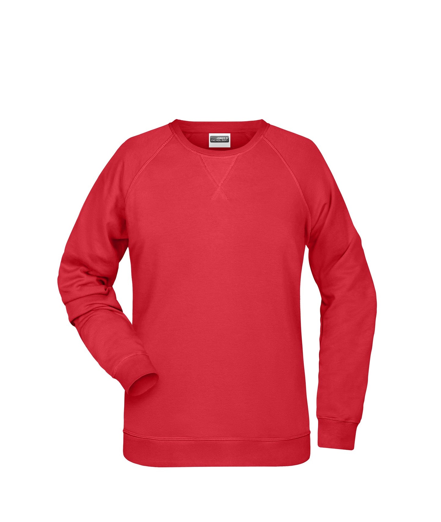 Sweatshirt Senhora Raglan Confortável e Sustentável
