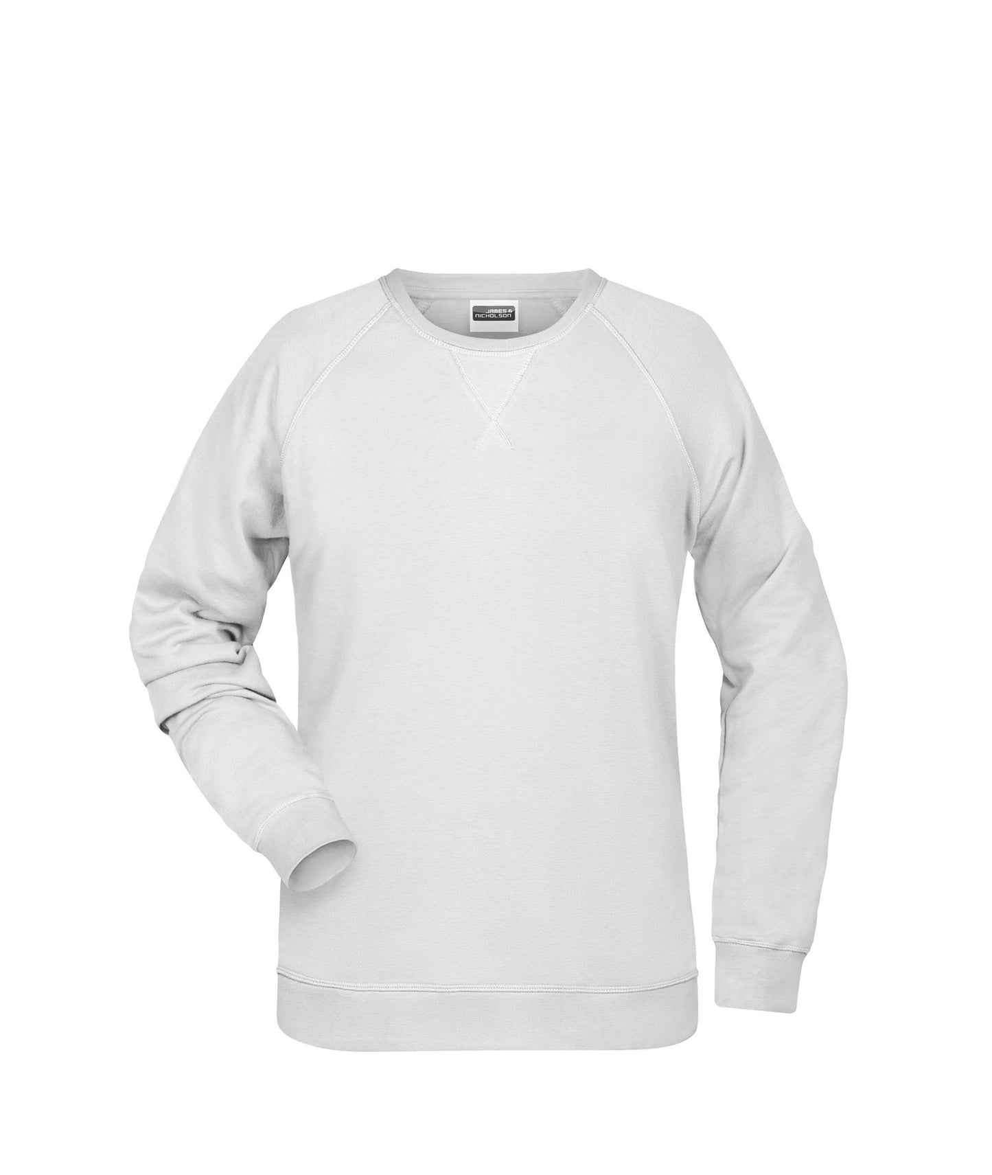 Sweatshirt Senhora Raglan Confortável e Sustentável