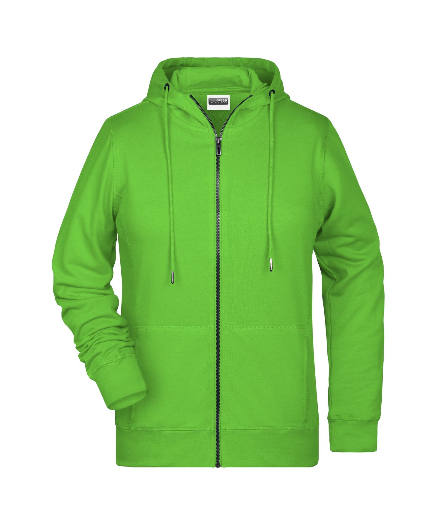 Sweatshirt com Capuz e Fecho para Senhora