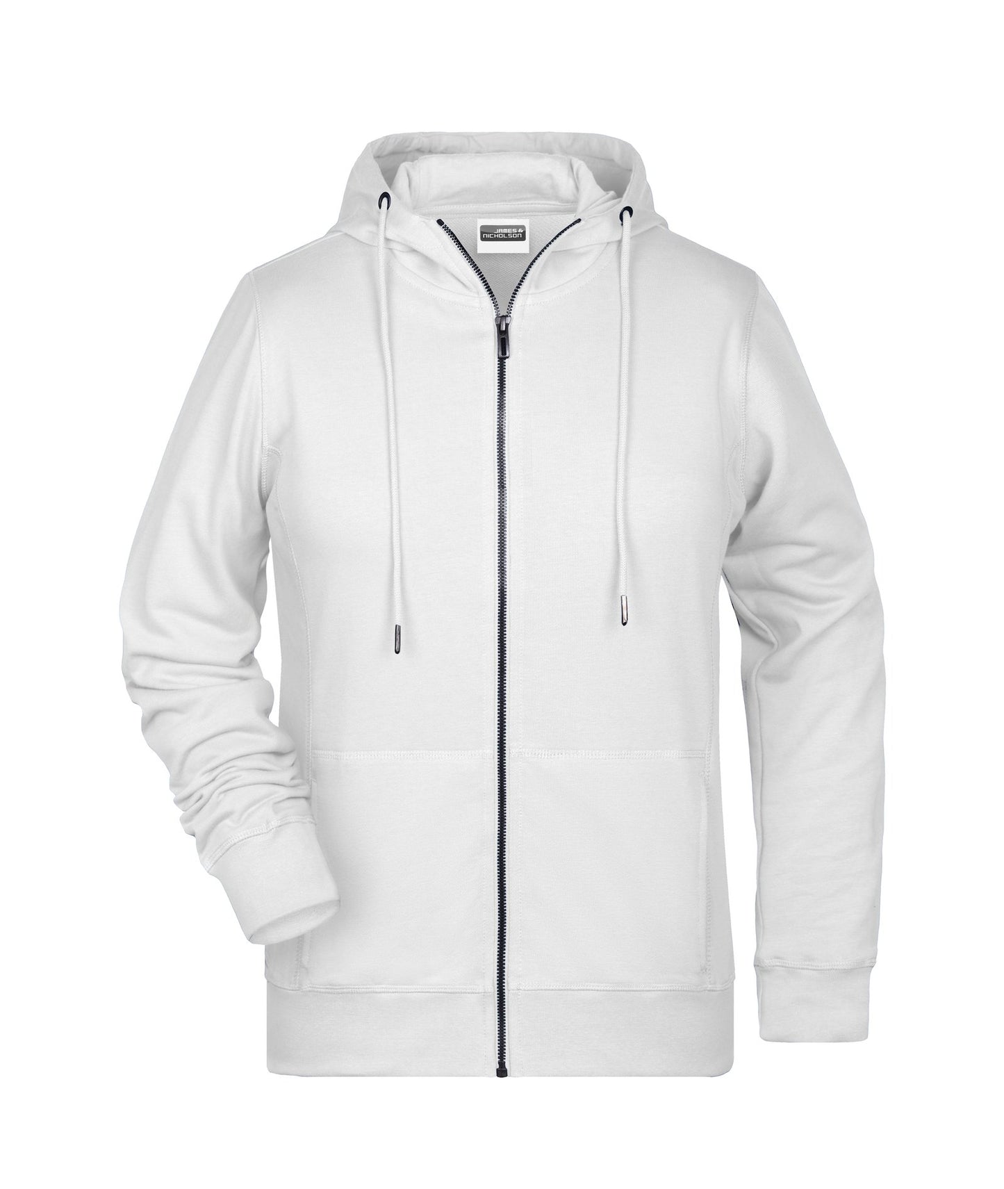 Sweatshirt com Capuz e Fecho para Senhora