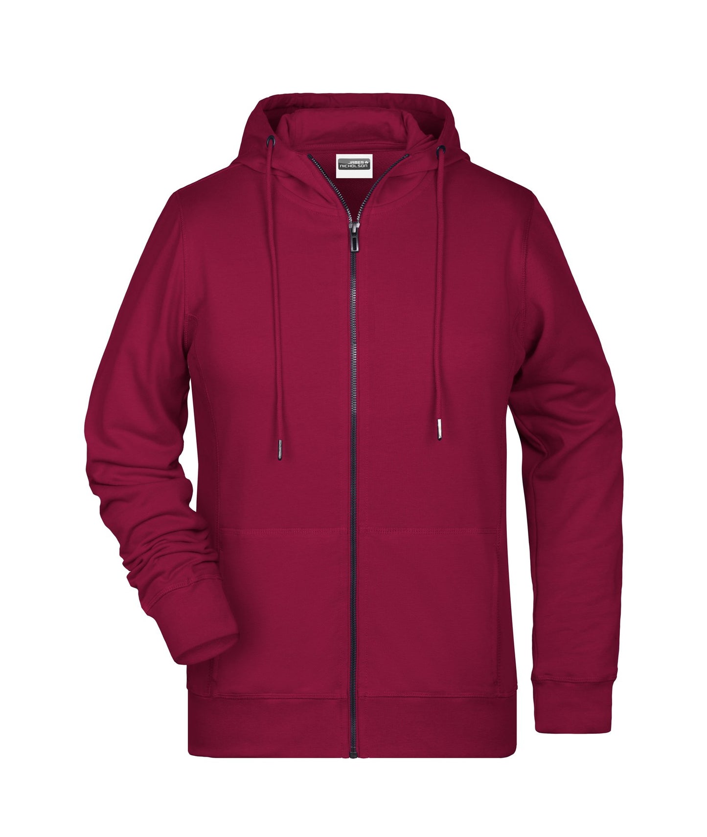 Sweatshirt com Capuz e Fecho para Senhora