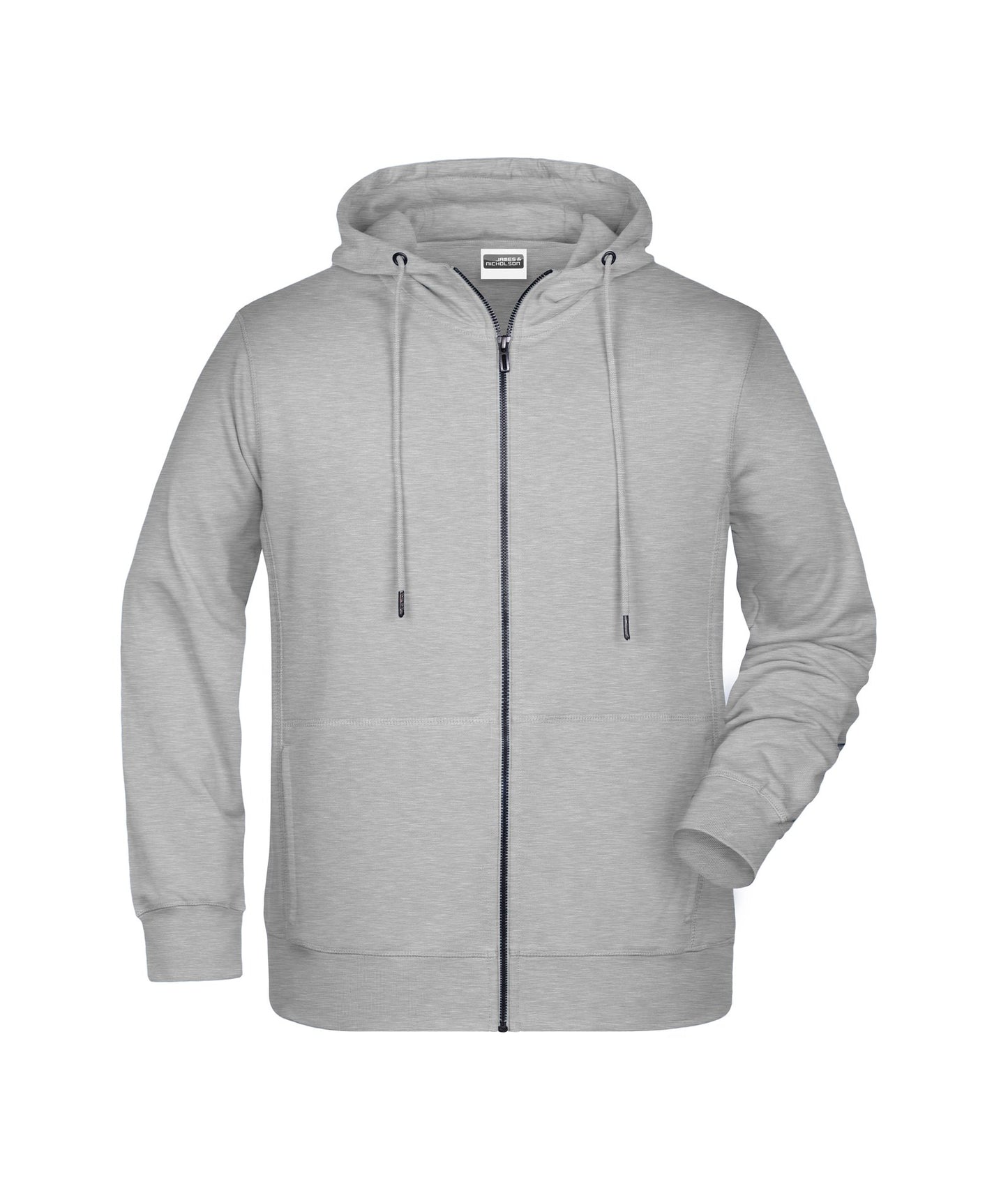 Sweatshirt com Capuz e Fecho para Homem