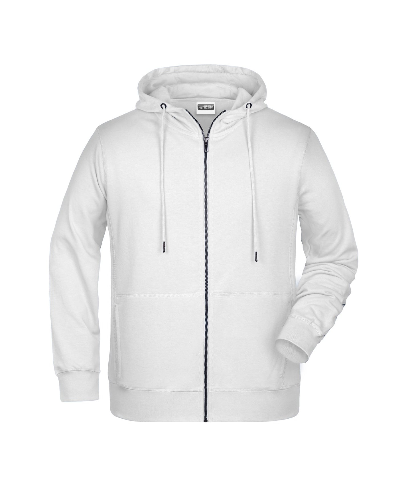 Sweatshirt com Capuz e Fecho para Homem