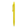 Caneta Esferográfica em Plástico Amarelo 0.7mm