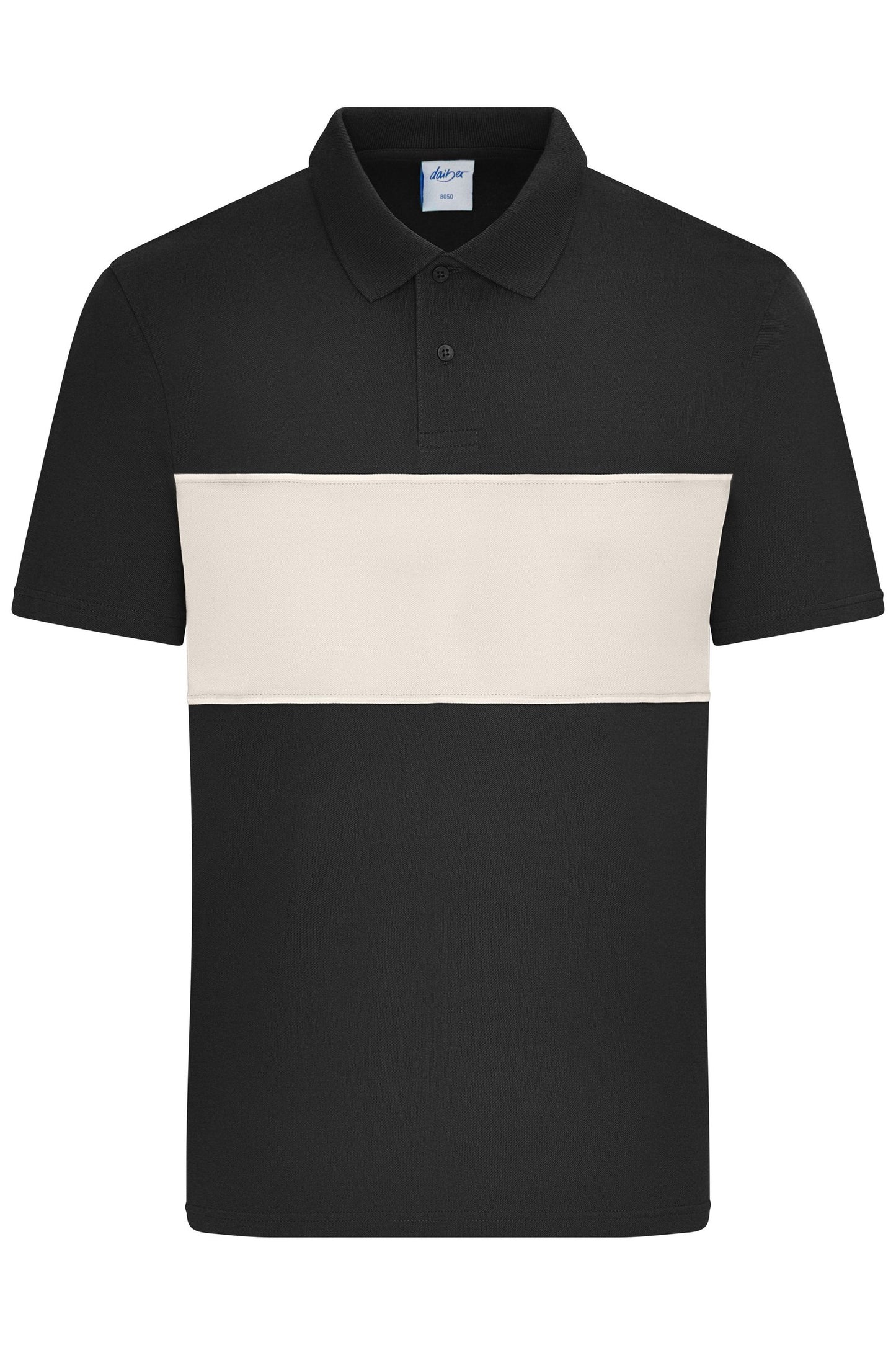 Polo Unisexo Colour-Block com Certificação OCS