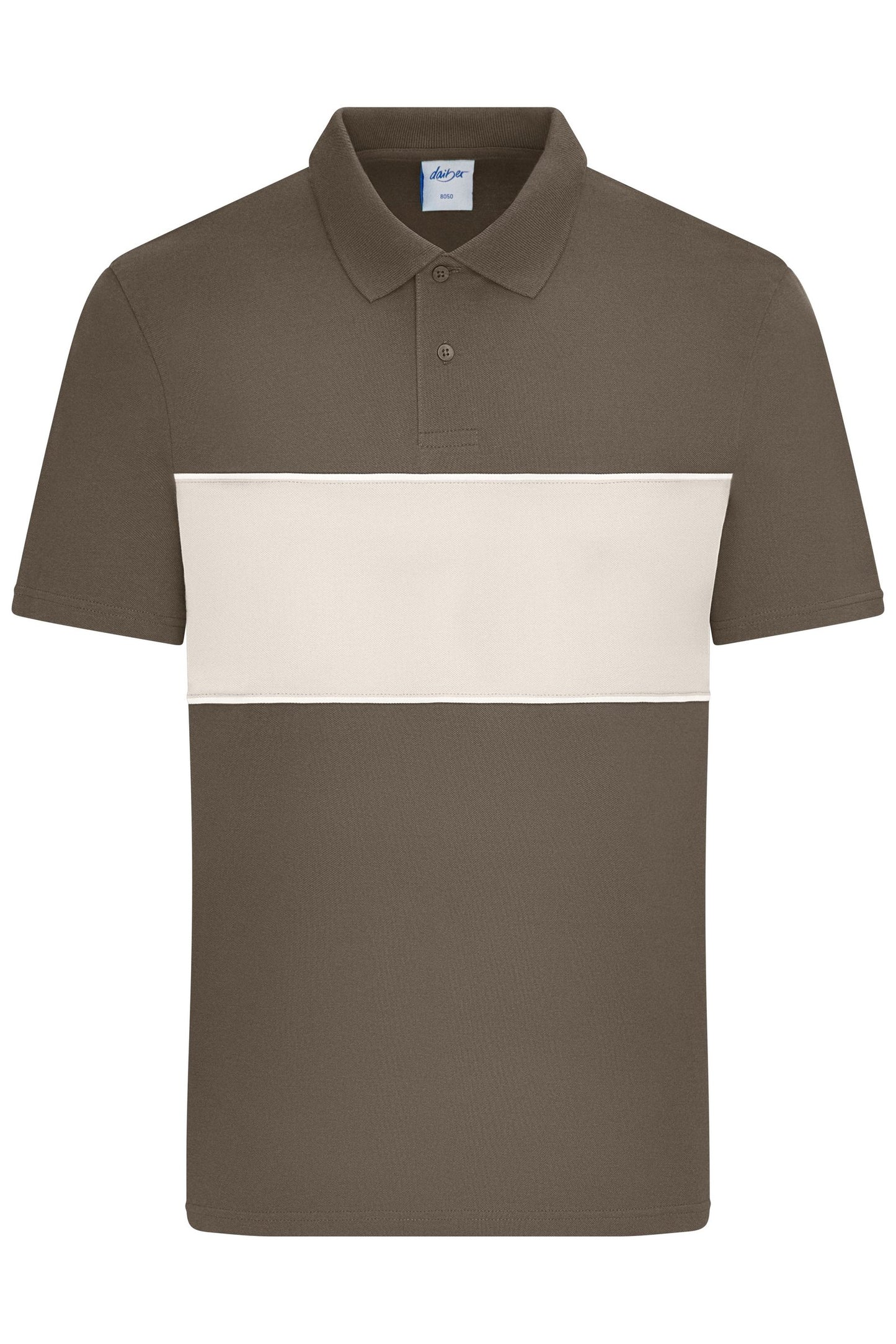 Polo Unisexo Colour-Block com Certificação OCS
