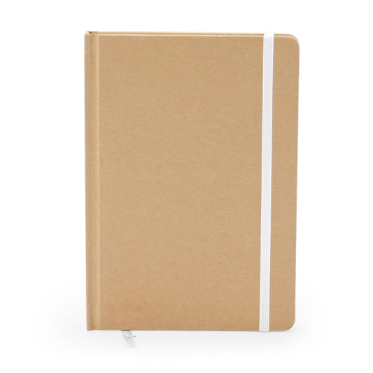 Caderno de Papel Reciclado com Capa em Cortiça
