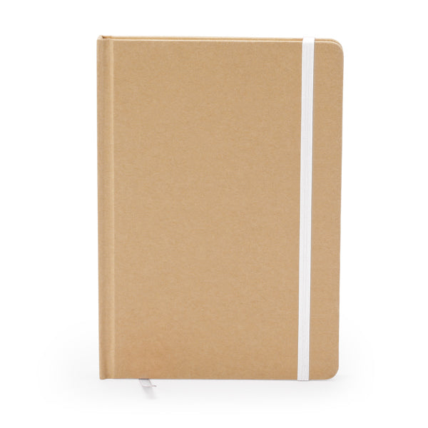 Caderno Reciclado com Capa de Cartão Kraft