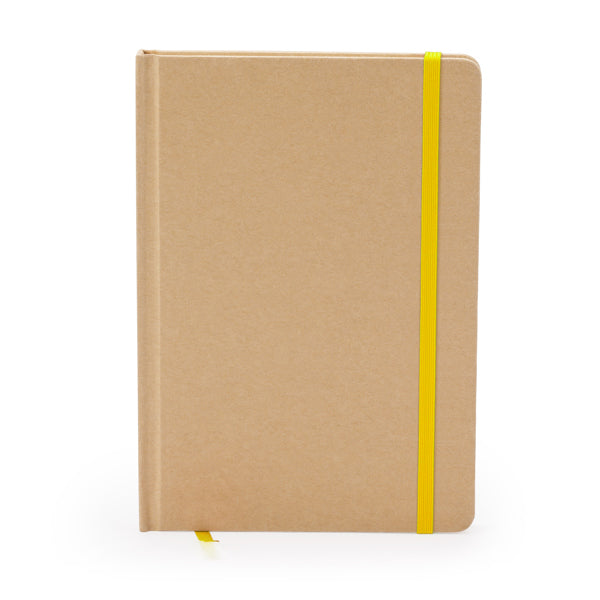 Caderno Reciclado com Capa de Cartão Kraft