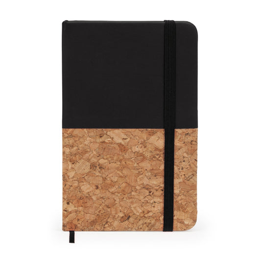 Caderno de Notas em Papel Reciclado com Capa de Cortiça