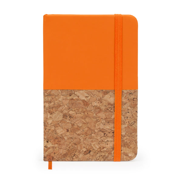 Caderno de Notas em Papel Reciclado com Capa de Cortiça