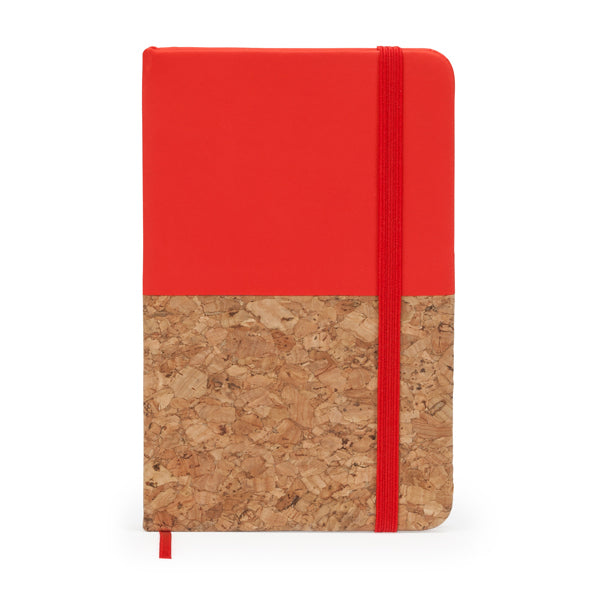 Caderno de Notas em Papel Reciclado com Capa de Cortiça