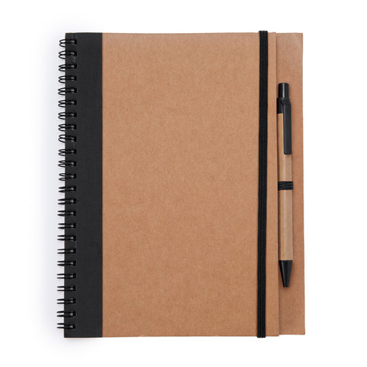 Caderno de Papel Reciclado com Capa Dura A5
