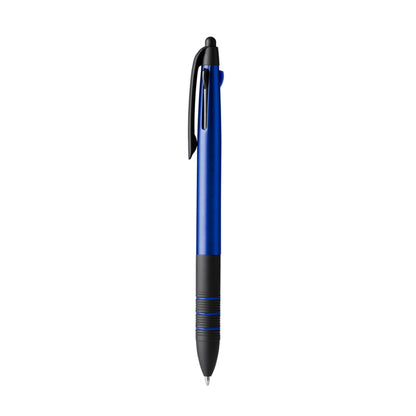 Caneta Esferográfica em Plástico Azul com Clip