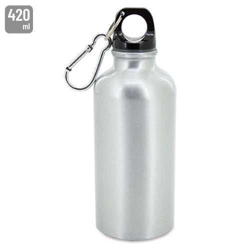 Bidão de Alumínio com Mosquetão 420 ml