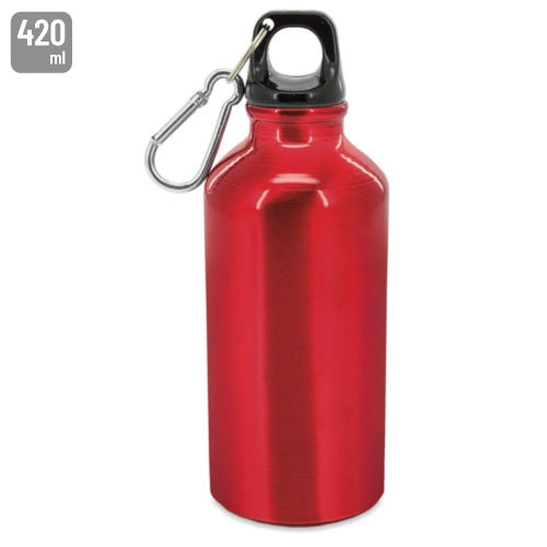 Bidão de Alumínio com Mosquetão 420 ml