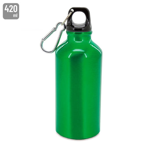 Bidão de Alumínio com Mosquetão 420 ml