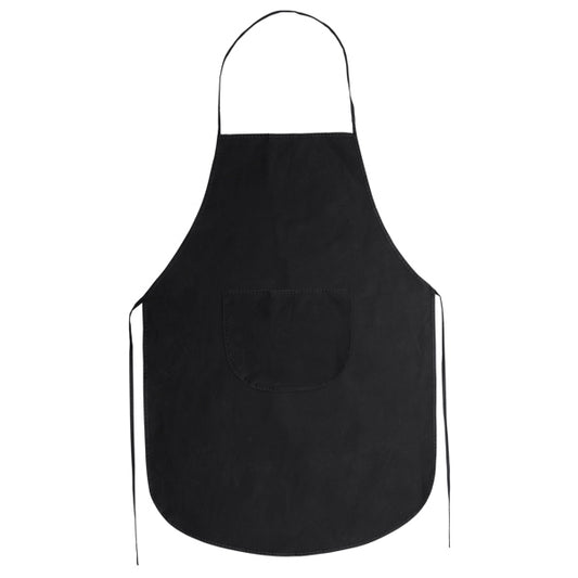 Avental de Algodão Branco com Bolso Frontal