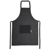 Avental de Algodão Denim com Bolso Frontal