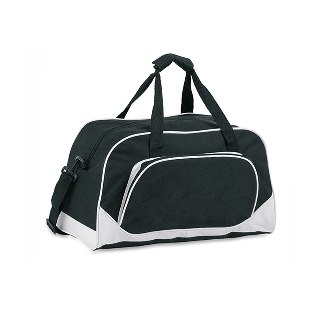 Bolso multiusos bicolor em poliéster resistente