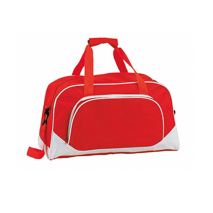 Bolso multiusos bicolor em poliéster resistente