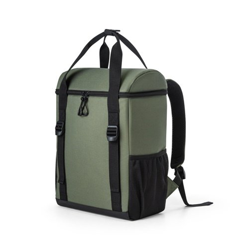 ROMA L. Mochila térmica em poliéster reciclado 600D ripstop 16 L