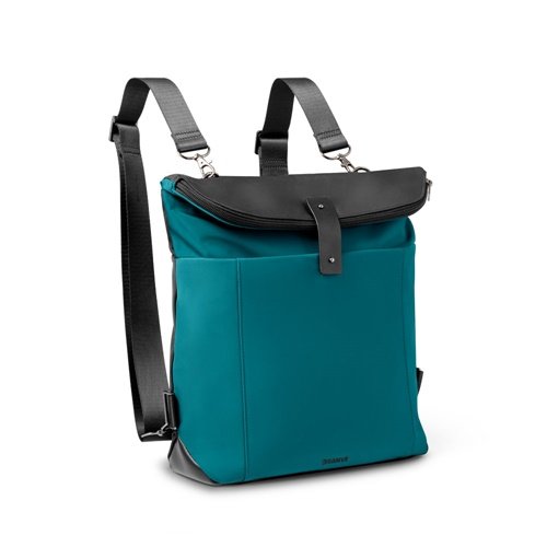 Mochila Rover Backpack II em Microfibra e PU, 12L, Reversível