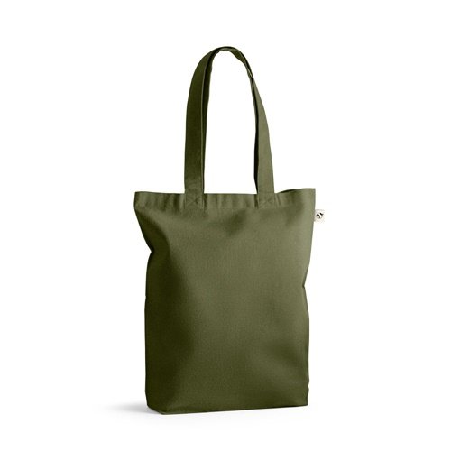 Saco em Algodão e Poliéster Reciclado 220 g/m² com Alças 620 mm