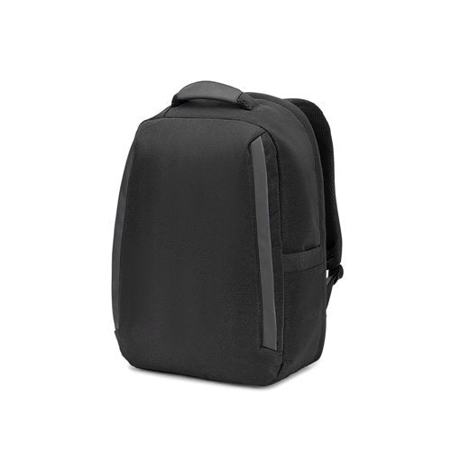 YANGON BPACK Mochila Antirroubo em Sarja com Revestimento Repelente à Água e Poliéster Reciclado 600D para Portáteis até 17"3