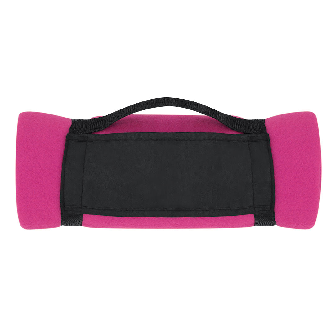 Manta Polar Fleece Colorida 130x160 cm com Asa