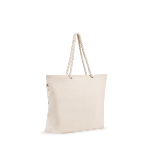 ATHENS - Saco de praia em algodão e poliéster reciclados (220 g/m²)