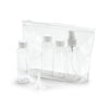 DENIRO Necessaire Hermético em PVC com Frascos e Vaporizador