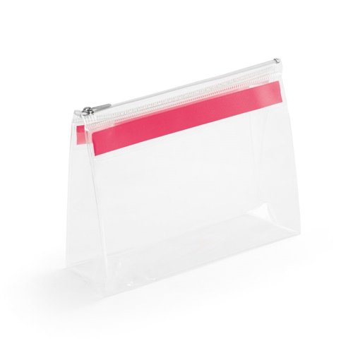 CHASTAIN Necessaire Transparente em EVA com Fecho de Correr