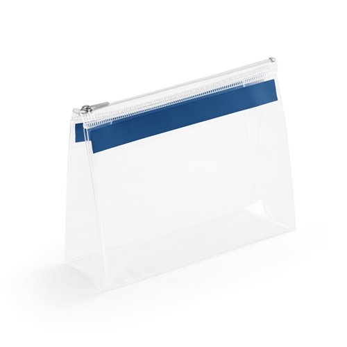 CHASTAIN Necessaire Transparente em EVA com Fecho de Correr