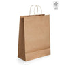 Saco em Papel Kraft Tayla com Alça Retorcida 115 g/m²