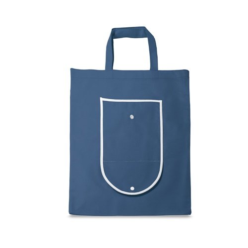 Saco dobrável em non-woven 80 g/m² com alças de 380 mm