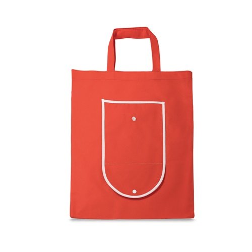 Saco dobrável em non-woven 80 g/m² com alças de 380 mm
