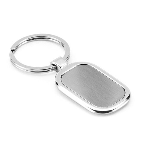 ZABEL Porta-chaves em metal com personalização doming