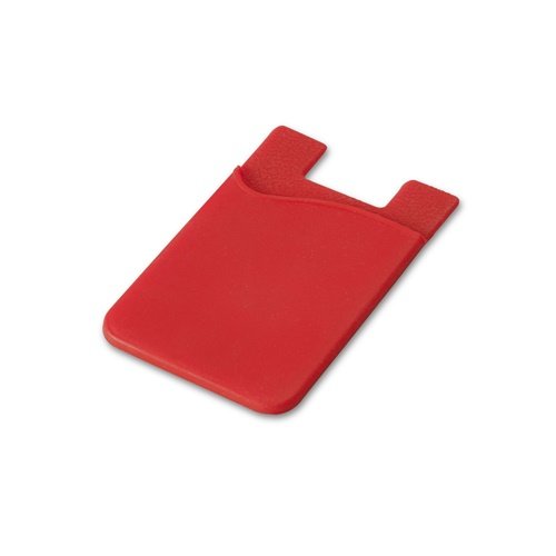 SHELLEY Porta-cartões em silicone para smartphone