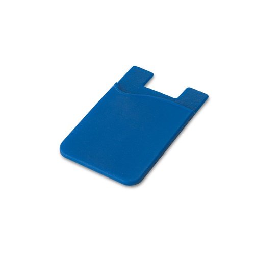 SHELLEY Porta-cartões em silicone para smartphone