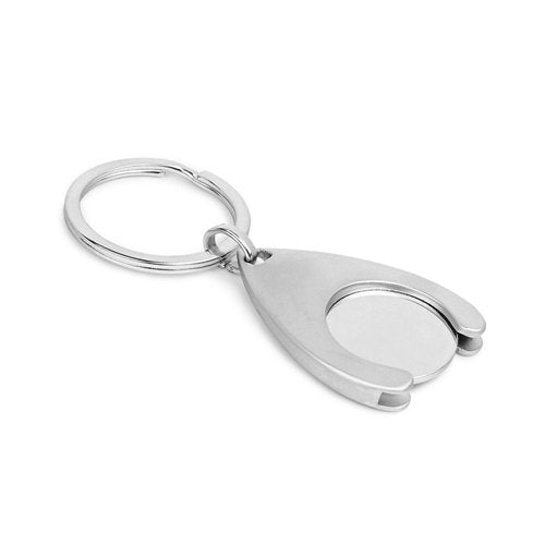 PORTHOS Porta-chaves em Metal com Moeda para Carrinho
