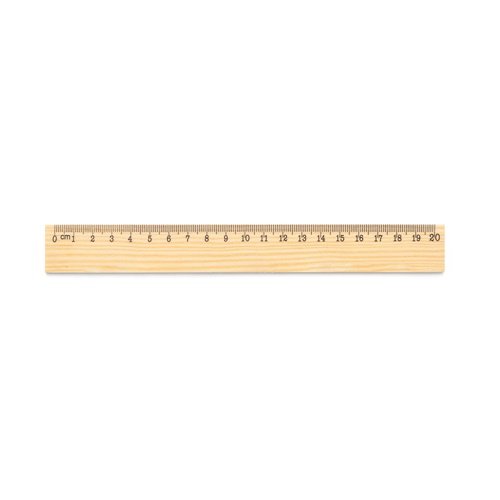 Régua em Madeira de Pinho WESLEY 20 cm