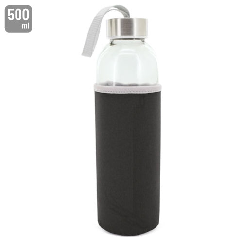 Bidão de Cristal com Funda Neopreno 500 ml