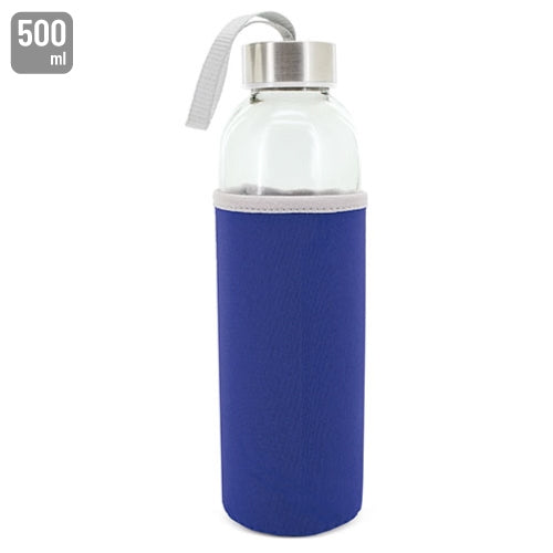 Bidão de Cristal com Funda Neopreno 500 ml