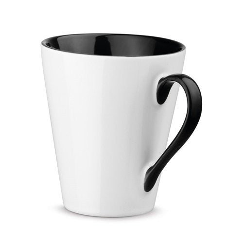 Caneca em cerâmica COLBY 320 mL com caixa de oferta