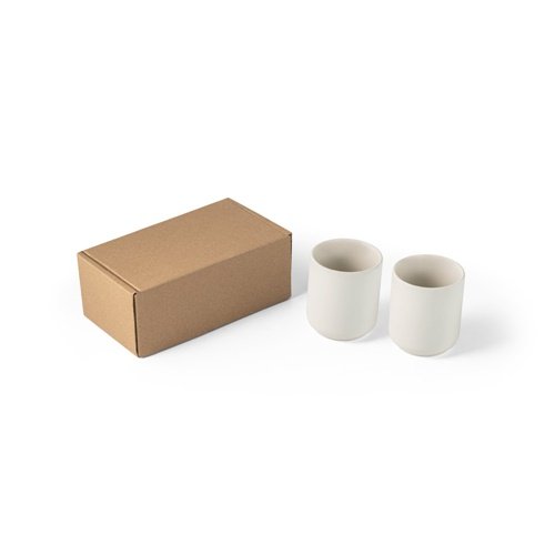 OWENS - Conjunto de 2 Copos em Cerâmica Mate 280 mL