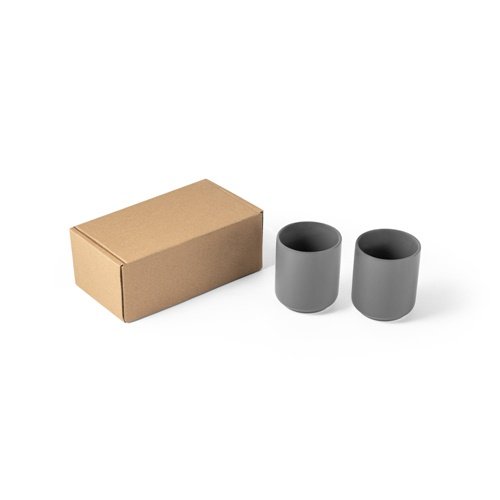 OWENS - Conjunto de 2 Copos em Cerâmica Mate 280 mL