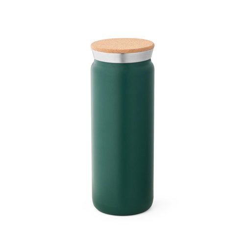 Garrafa Térmica Lavine 600 mL em Aço Inoxidável com Tampa de Cortiça